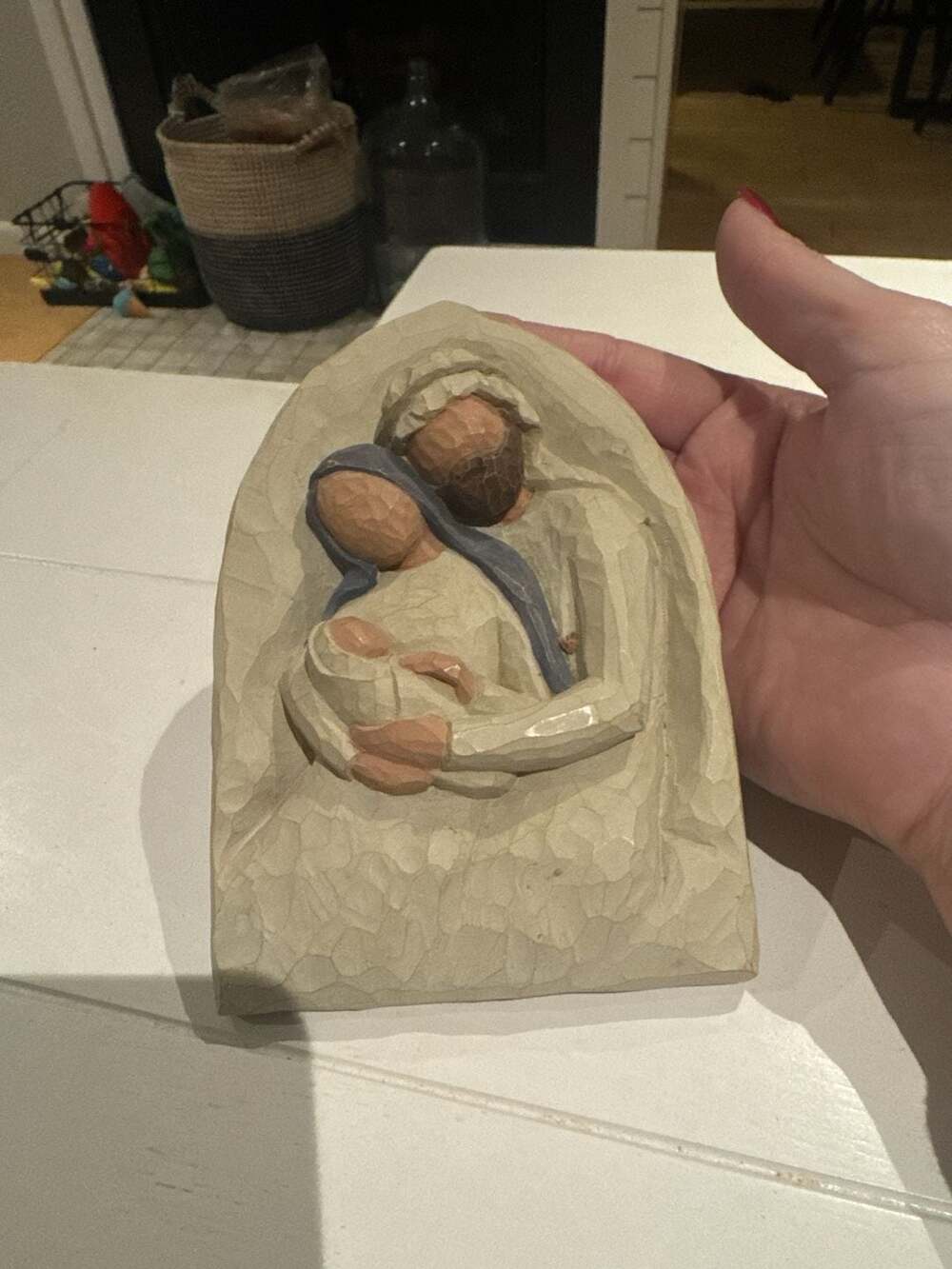 Willow Tree The Holy Family Plaque A Child Is Born 2002 Demdaco #26508